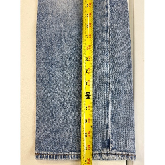 Levi's 514 Premium Jeans W32 L32 Light Wash Distressed Denim Straight Fit - Picture 6 of 12